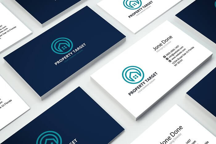 房产logo素材模板 Property Target
