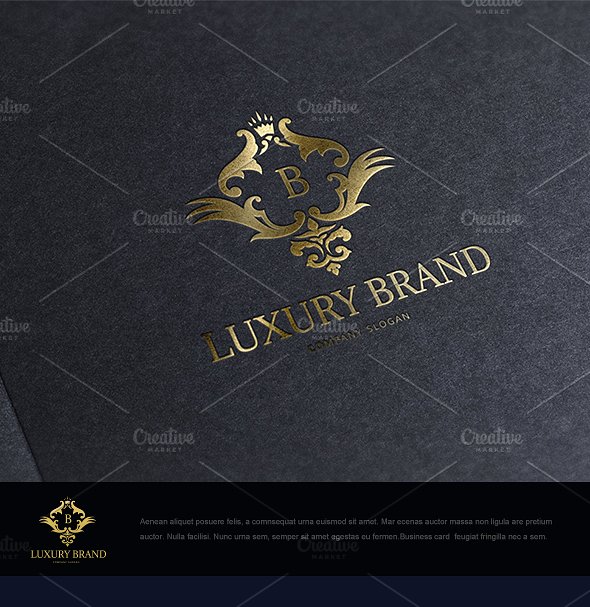 奢侈品牌logo模板 Luxury Brand Logo