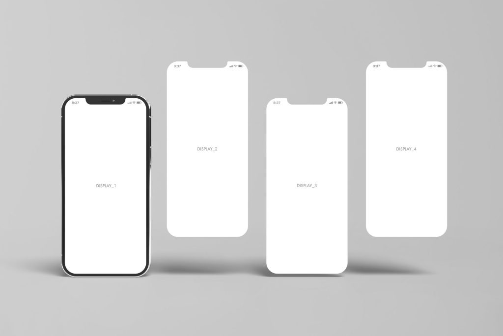 iPhoneX手机app设计ui界面作品样机 第61期
