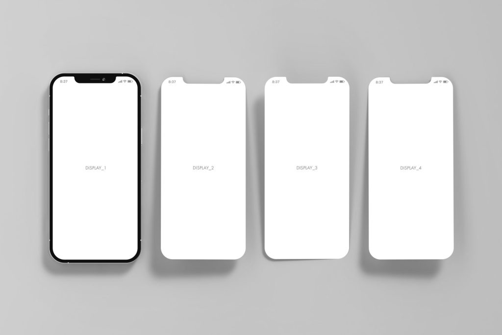 iPhoneX手机app设计ui界面作品样机 第61期