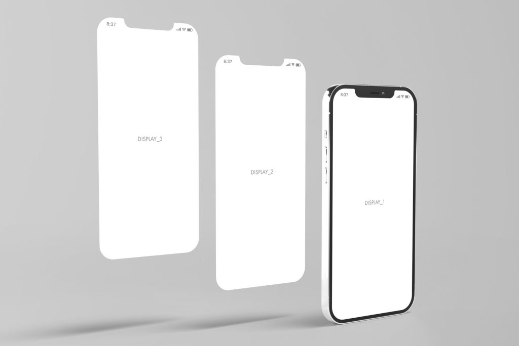 iPhoneX手机app设计ui界面作品样机 第61期
