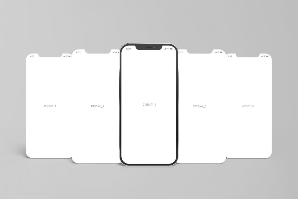 iPhoneX手机app设计ui界面作品样机 第61期