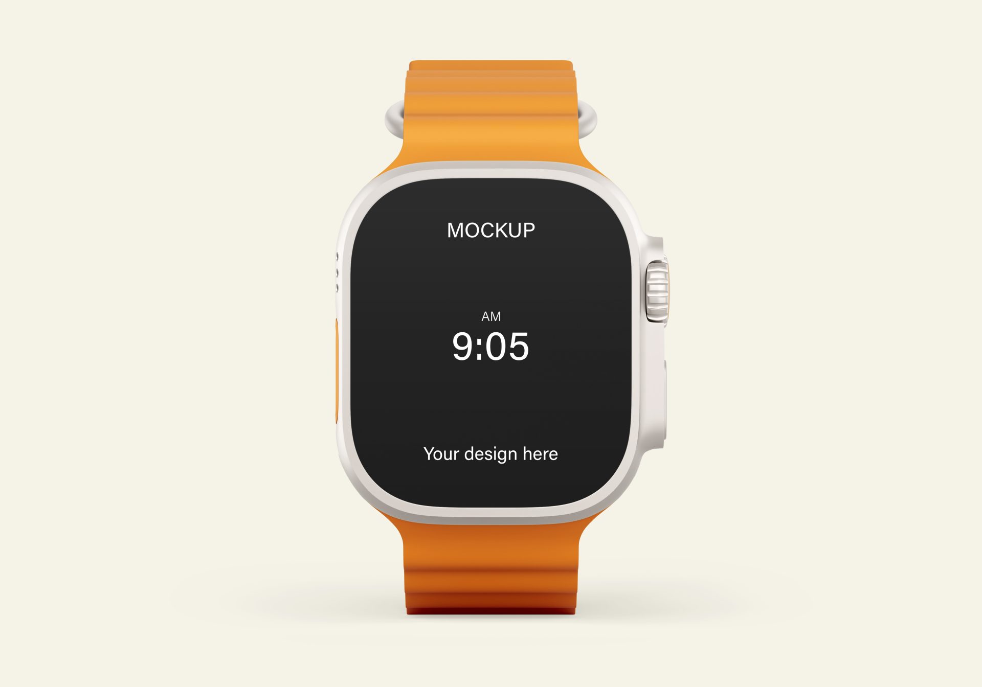 智能手表SWatch产品提案效果图展示VI智能贴图样机 第148期